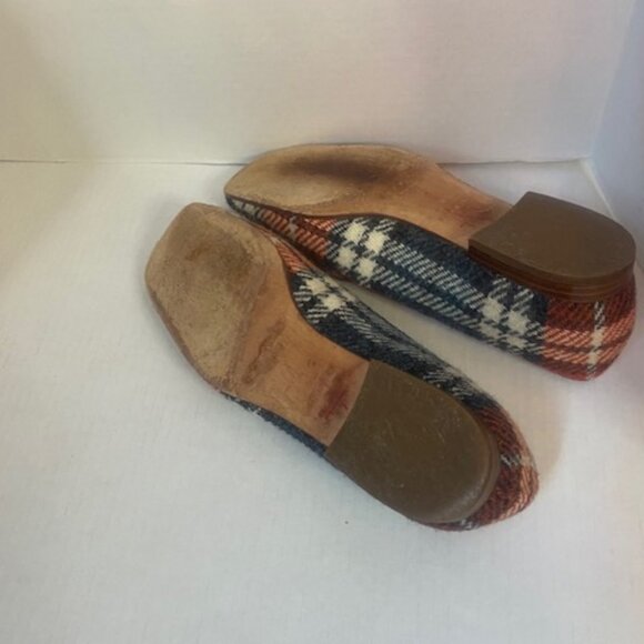 Kate Spade New York - wool plaid 1/4" heeled loafers, size 7B - Picture 5 of 5